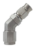 Raceworks 200/230/240 Series PTFE 45 Degree Hose End