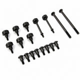 StudPro Titanium BA BF Barra Rocker Cover, Coil Cover and Timing Cover Bolt Kit