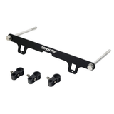 Demon Pro RS Barra oil feed and coolant line bracket assembly with line separators