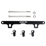 Demon Pro RS Barra oil feed and coolant line bracket with extended hardware and line separators