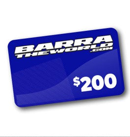 BarraTheWorld $200 Instore Online Gift Card