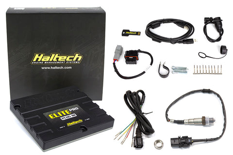 Haltech Elite PRO Plug-in ECU to suit Barra  + Onboard Wideband Sensor Kit