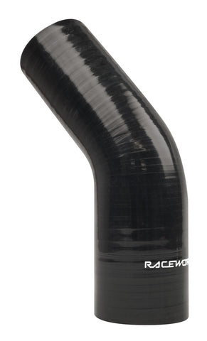 Raceworks 45 Degree Silicone Elbow Reducer