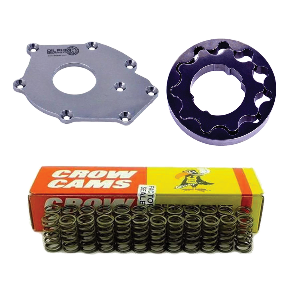 Plazmaman Ford Barra Billet Oil pump Backing plate - ft Racing Industries Plazmaman Ford Barra Billet Oil pump Backing plate - ft Racing Industries